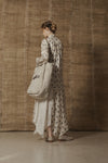 Mutedance 25 Spring and Summer Printing and Dyeing Handmade Large Bag Series MD-MD25SS142-LINEN MD25SS141